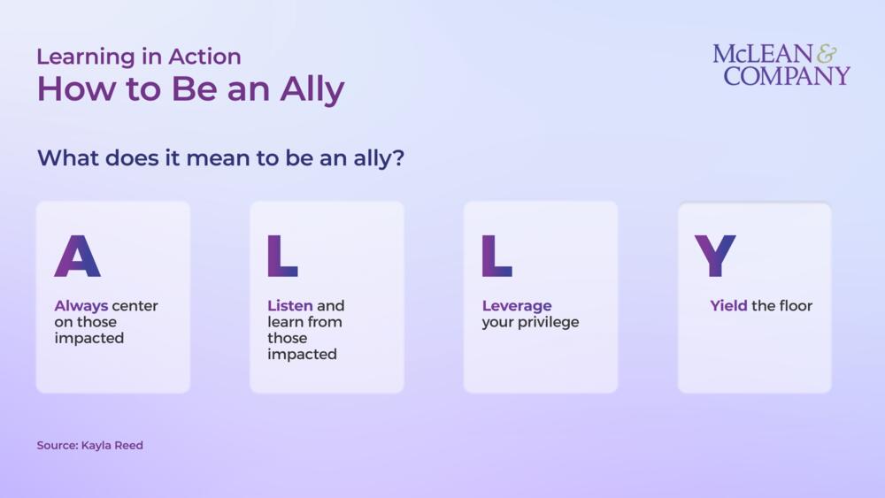 How to Be an Ally – Allyship Foundations preview picture