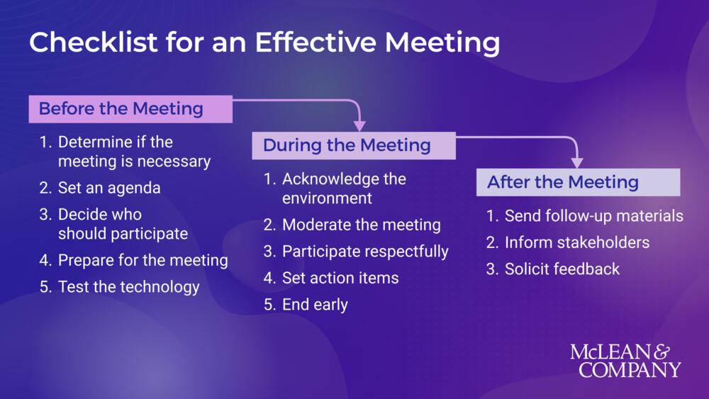 Effective Virtual Meetings preview picture