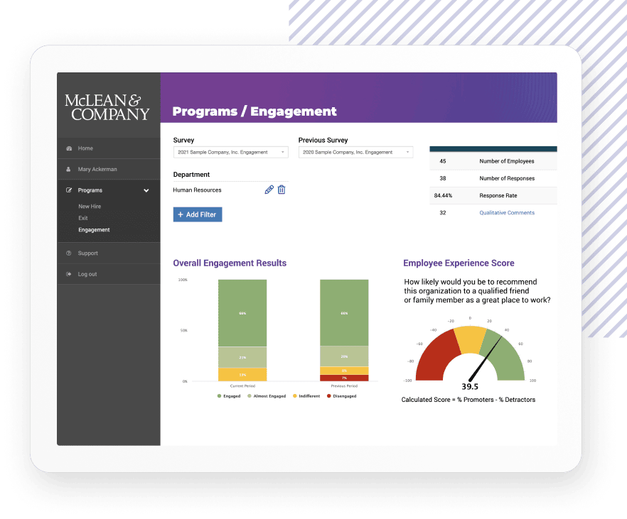 McLean Connect Dashboard